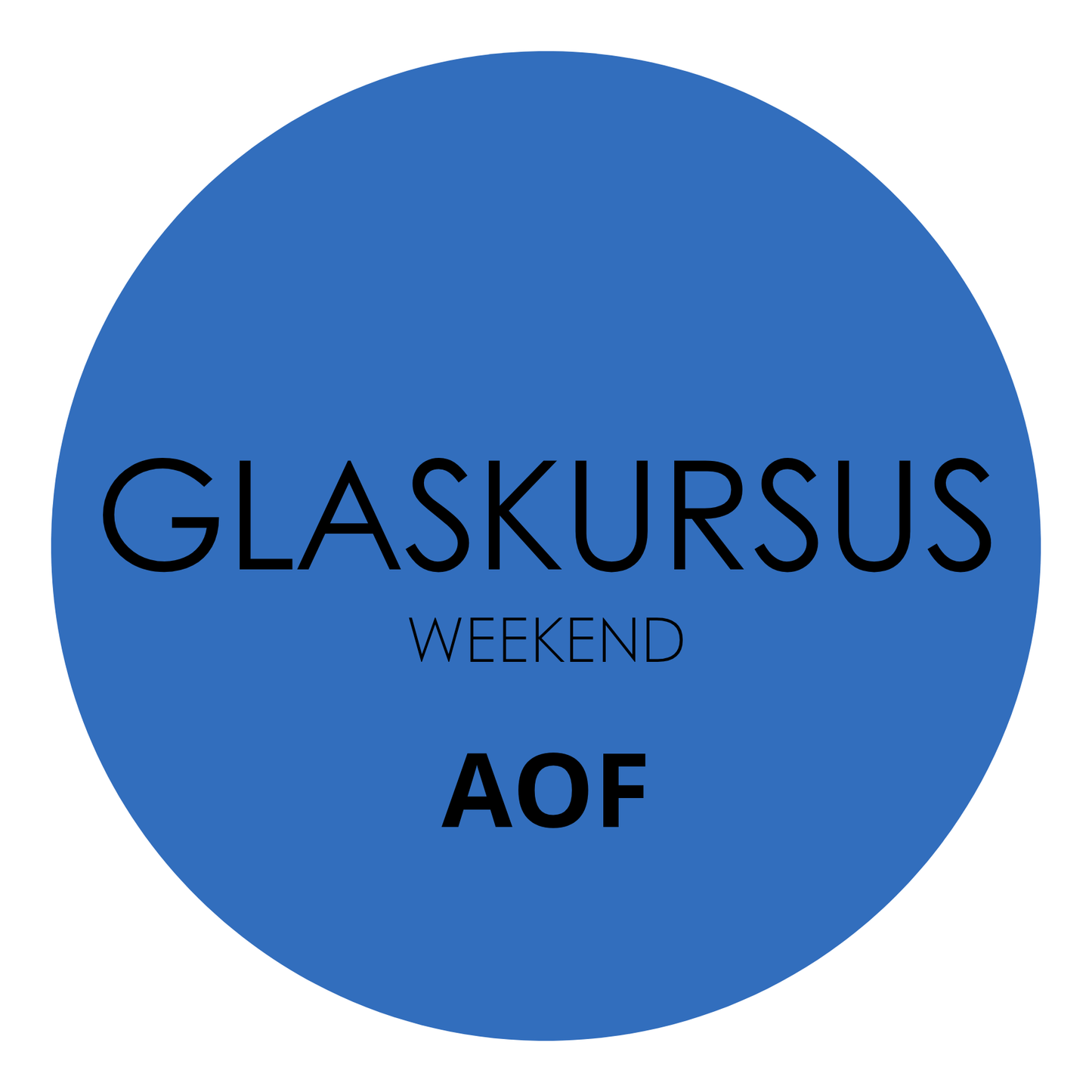 GLASKURSUS - Weekend